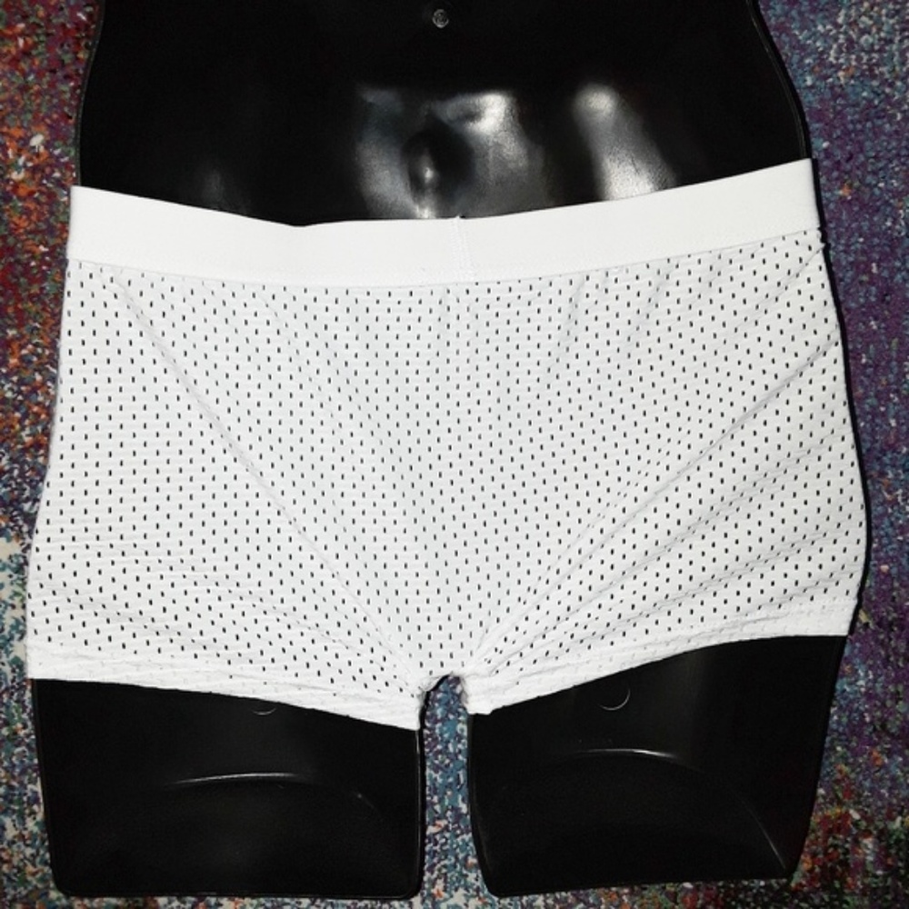 White Lightweight Silky Breathable Boxer Briefs - Picture 5 of 6